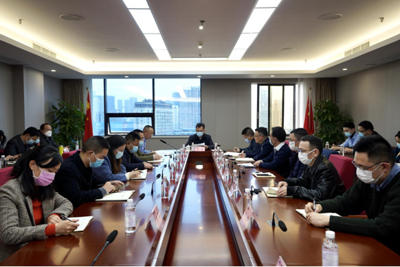 月博集团召开春节前安全生产、疫情防控和 网络安全工作会议