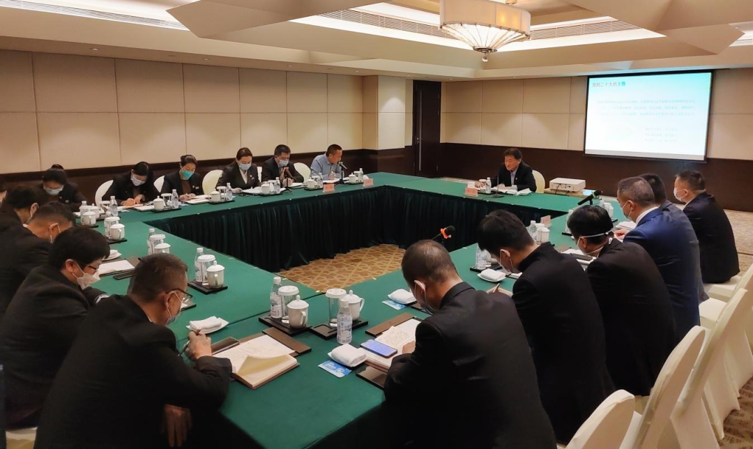四川省月博集团党委书记、董事长任丁赴基层联系点宣讲党的二十大精神